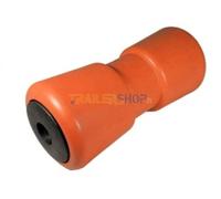 RULLO CENTRALE REGGICHIGLIA POLIURETANO 185X81 FORO 15 RIMORCHIO BARCA