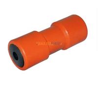RULLO CENTRALE REGGICHIGLIA POLIURETANO 200X75 FORO 15 RIMORCHIO BARCA