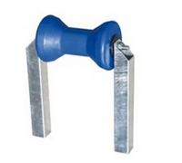 Rullo centrale singolo blu 240 N522 per rimorchi