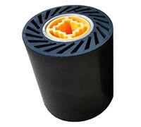 Rullo centrifugo di gomma aggiornato dell'espansore della rotella/manicotti di levigatura/supporto della bevanda della tazza del rullo 90 X100mm del trattamento di superficie