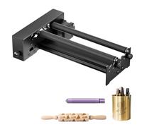 Rullo cilindrico Macchina per Incisione Rullo Desktop Macchina per Incisione Rullo di Metallo Pieno per Oggetto Cilindrico Rullo Rotante per Incisore