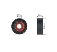 Rullo, Cinghia A Cuneo Compatibile Con Alfa Romeo Giulietta 10-12, Mito 08-18