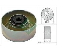 Rullo cinghia trapezoidale 532 0214 10 INA per PEUGEOT CITROËN