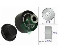 Rullo cinghia trapezoidale 532 0334 10 INA per PEUGEOT FORD CITROËN MAZDA