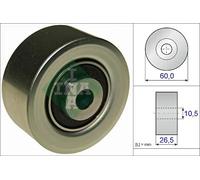 Rullo cinghia trapezoidale 532 0561 10 INA per PEUGEOT CITROËN