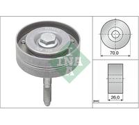 INA Galoppino/Guidacinghia, Cinghia Poly-V compatibile con AUDI SEAT SKODA VW