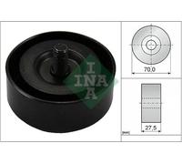 Puleggia di rinvio/guida, cinghia trapezoidale INA 532 0606 10