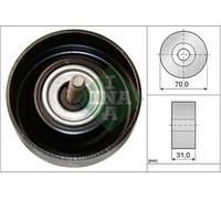 Rullo cinghia trapezoidale 532 0614 10 INA per SAAB OPEL CHEVROLET