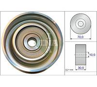 Rullo cinghia trapezoidale 532 0738 10 INA per MITSUBISHI FIAT LEXUS