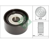 Rullo cinghia trapezoidale 532 0853 10 INA per AUDI VW BENTLEY