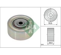 Rullo cinghia trapezoidale 532 0934 10 INA per FIAT MITSUBISHI