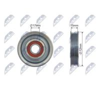 Rullo cinghia trapezoidale Metallo RNK-HD-007 NTY per HONDA SUBARU ROVER