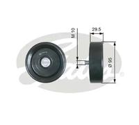 GATES T36419 Galoppino/Guidacinghia, Cinghia Poly-V per HYUNDAI,KIA