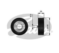 GATES T36367 Galoppino guidacinghia, cinghia Poly-V
