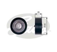 Rullo cinghia trapezoidale Plastica T36414 GATES per OPEL SAAB CHEVROLET