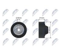 Rullo tenditore, cinghia poly-v per DACIA | 1175000Q0M
