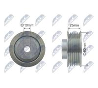 NTY Galoppino/Guidacinghia, Cinghia Poly-V compatibile con SUZUKI RNK-SU-008