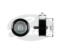 Puleggia di rinvio/guida, cinghia trapezoidale GATES T36433