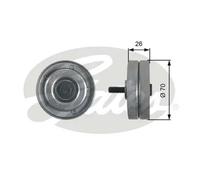 Rullo cinghia trapezoidale T36466 GATES per VW LT 28-46 II Pianale piatto/Telaio