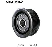 SKF VKM 31041 Galoppino guidacinghia cinghia Poly-V per VW PASSAT (3B3)