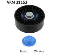 Rullo cinghia trapezoidale VKM 31153 SKF per VW SKODA SEAT AUDI