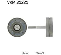 Rullo cinghia trapezoidale VKM 31221 SKF per SKODA SEAT VW