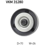 Rullo cinghia trapezoidale VKM 31280 SKF per VW LT 28-46 II Furgone