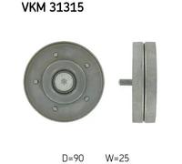 Rullo cinghia trapezoidale VKM 31315 SKF per AUDI VW SEAT