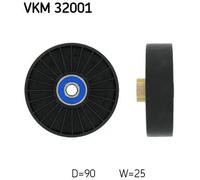 Rullo cinghia trapezoidale VKM 32001 SKF per FIAT ALFA ROMEO LANCIA