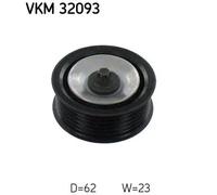 Rullo cinghia trapezoidale VKM 32093 SKF per LANCIA ALFA ROMEO JEEP FIAT