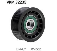Rullo cinghia trapezoidale VKM 32235 SKF per ALFA ROMEO FIAT LANCIA