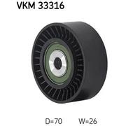 Puleggia di rinvio/guida, cinghia trapezoidale SKF VKM 33316