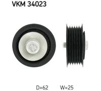 SKF VKM 34023 Galoppino guidacinghia, cinghia Poly-V