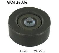 Rullo cinghia trapezoidale VKM 34034 SKF per FORD MAZDA