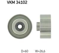 Rullo cinghia trapezoidale VKM 34102 SKF per FORD TRANSIT CONNECT