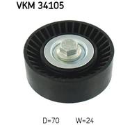 Rullo cinghia trapezoidale VKM 34105 SKF per FORD MAZDA