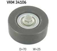 SKF VKM 34106 Galoppino guidacinghia, cinghia Poly-V