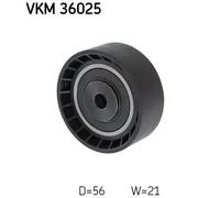 Rullo cinghia trapezoidale VKM 36025 SKF per DACIA RENAULT NISSAN