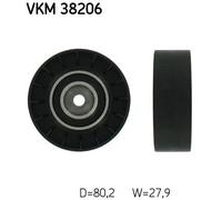 SKF VKM 38206 Galoppino guidacinghia, cinghia Poly-V