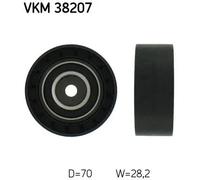 Puleggia di rinvio/guida, cinghia trapezoidale SKF VKM 38207