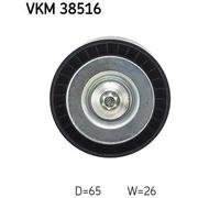 Puleggia di rinvio/guida, cinghia trapezoidale SKF VKM 38516