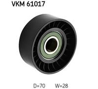 Puleggia di rinvio/guida, cinghia trapezoidale SKF VKM 61017