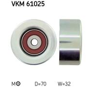 Rullo cinghia trapezoidale VKM 61025 SKF per LEXUS TOYOTA