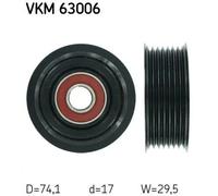 SKF VKM 63006 Galoppino guidacinghia, cinghia Poly-V