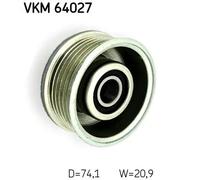 Rullo cinghia trapezoidale VKM 64027 SKF per MAZDA 3 Tre volumi 3 2
