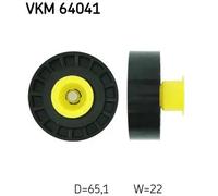 Rullo cinghia trapezoidale VKM 64041 SKF per HYUNDAI KIA