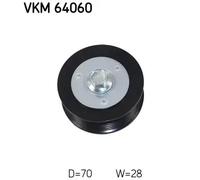 Puleggia di rinvio/guida, cinghia trapezoidale SKF VKM 64060
