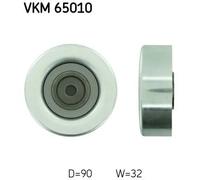 Rullo cinghia trapezoidale VKM 65010 SKF per MITSUBISHI OUTLANDER I LANCER VII