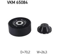 SKF VKM 65084 Galoppino guidacinghia cinghia Poly-V Galoppino Cuscinetto cinghia servizi Galoppino cinghia