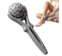 Rullo compatto 3D con manico | Sfera di rilascio della fascia staccabile | Strumento di massaggio del punto di innesco per uomini donne corridore corpo gamba braccio spalla plantare schiena collo yoga